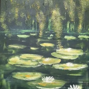 Delicate Lily on Water